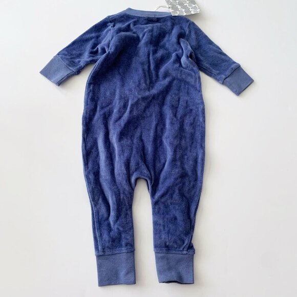 NWT Kate Quinn Organics Baby Velour Jumpsuit 3-6 months - Picture 5 of 5